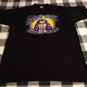 Devil Girl Choco Bar Vintage 1994 Graphic T-shirts
